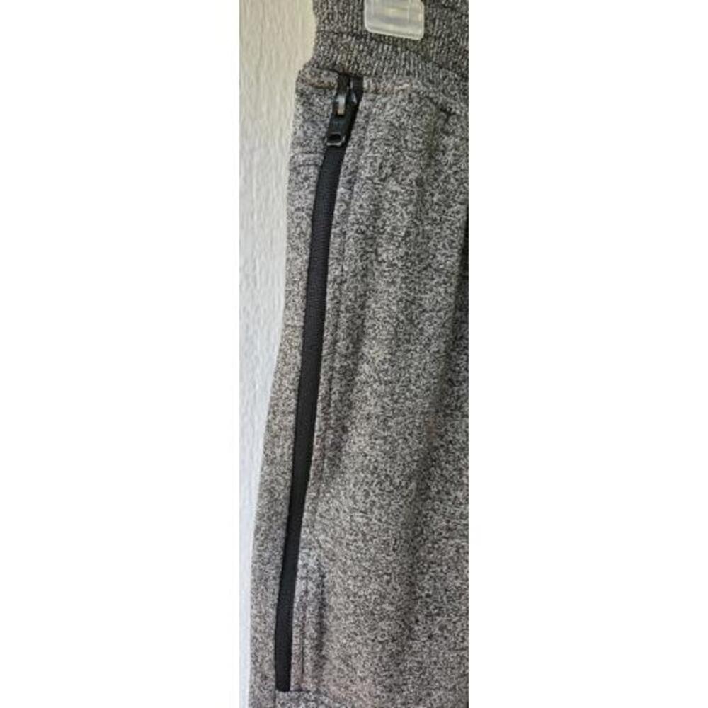 PHAT FARM Men's Size Large Sweatpants Charcoal Grey Heather Fleece Lined Joggers - Picture 2 of 14